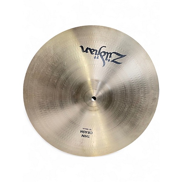Used Zildjian 16in Thin Crash Cymbal