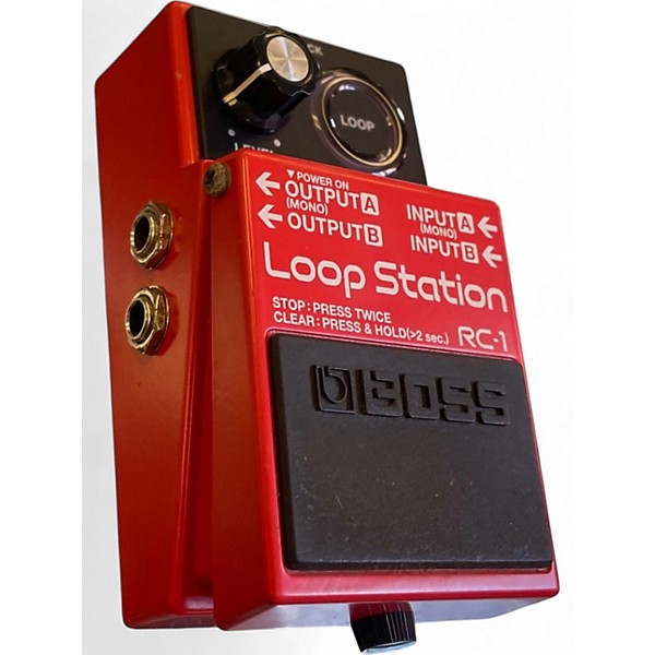Used BOSS RC1 Loop Station Pedal