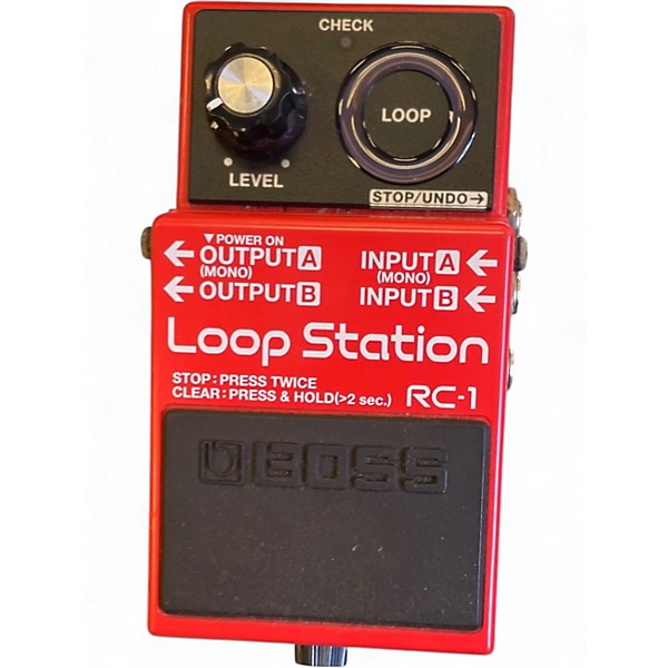 Used BOSS RC1 Loop Station Pedal