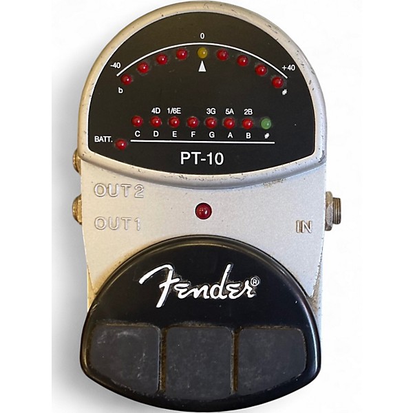 Used Fender PT10 Tuner Pedal