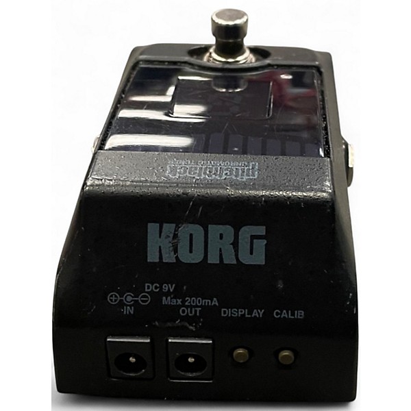 Used KORG PB01 Pitchblack Chromatic Tuner Pedal