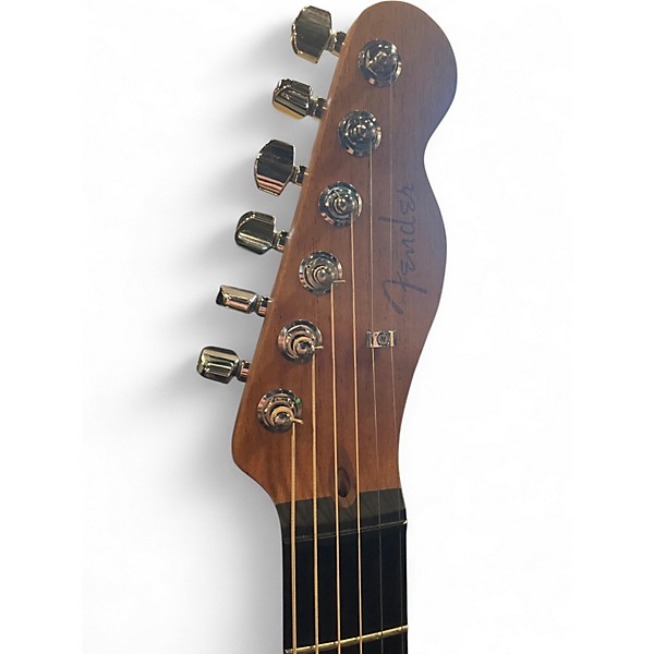 Used 2023 Fender American Acoustasonic Telecaster BOURBON BURST Acoustic Electric Guitar