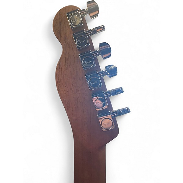 Used 2023 Fender American Acoustasonic Telecaster BOURBON BURST Acoustic Electric Guitar