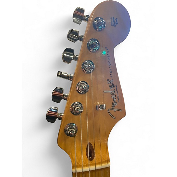 Used 2021 Fender American Professional II Stratocaster Olympic White Solid Body Electric Guitar