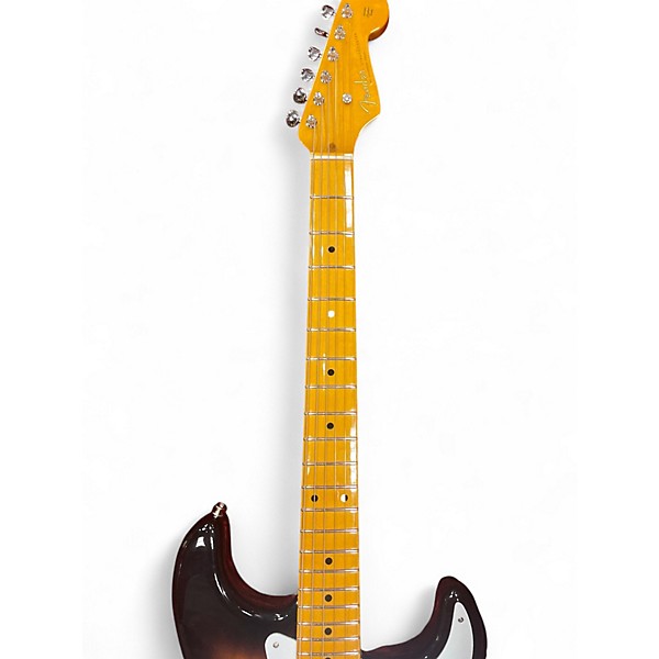 Used Fender 70th Anniversary 1954 Stratocaster 2 Tone Sunburst Solid Body Electric Guitar