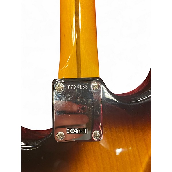 Used Fender 70th Anniversary 1954 Stratocaster 2 Tone Sunburst Solid Body Electric Guitar