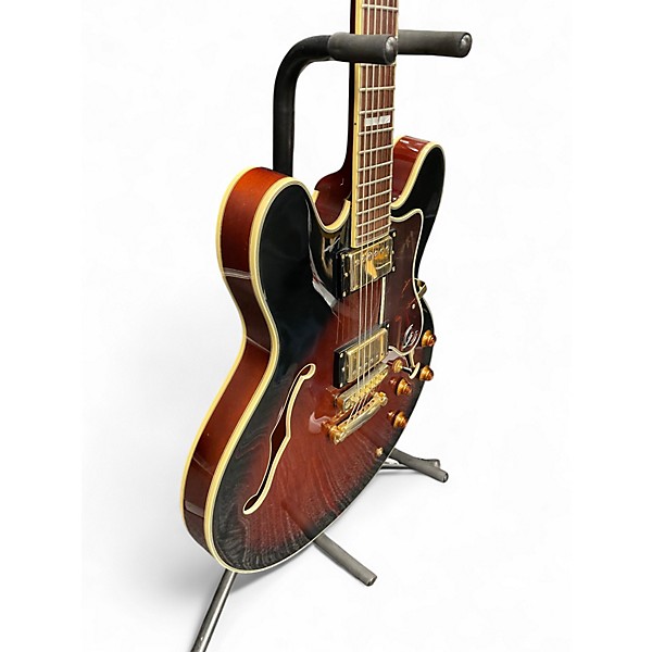 Used Epiphone Sheraton 2 Color Sunburst Hollow Body Electric Guitar