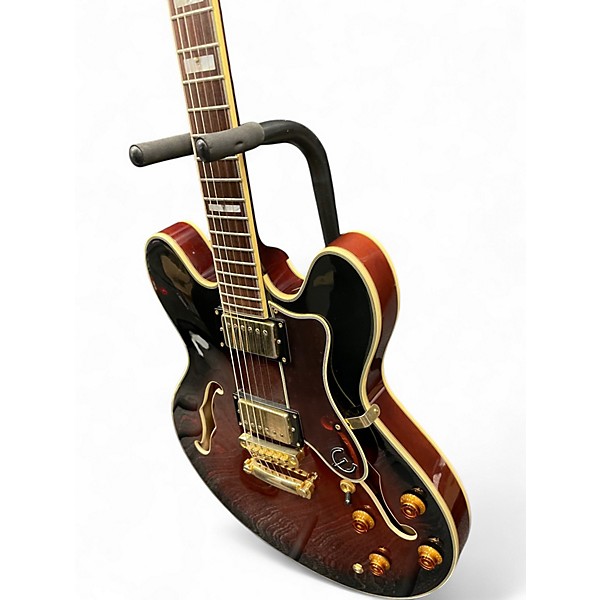 Used Epiphone Sheraton 2 Color Sunburst Hollow Body Electric Guitar