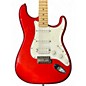 Used 2007 Fender Standard Stratocaster HSS Candy Apple Red Metallic Solid Body Electric Guitar thumbnail