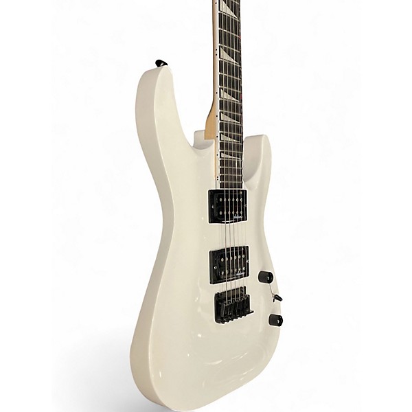 Used 2024 Jackson JS22 Dinky White Solid Body Electric Guitar