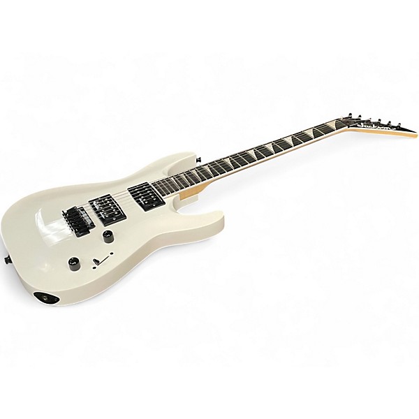 Used 2024 Jackson JS22 Dinky White Solid Body Electric Guitar