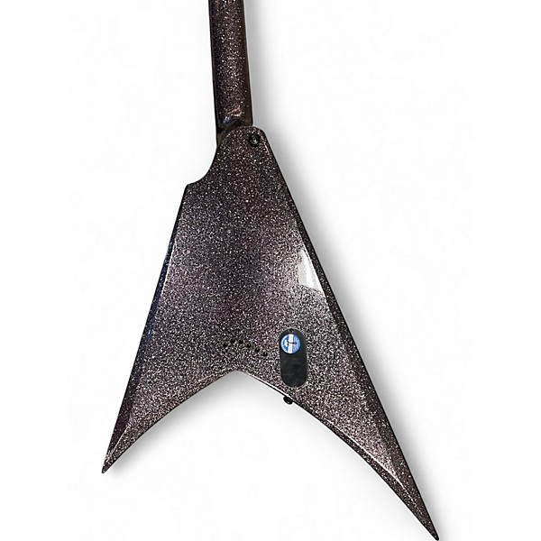 Used ESP LTD KH-V BLACK SPARKLE Solid Body Electric Guitar