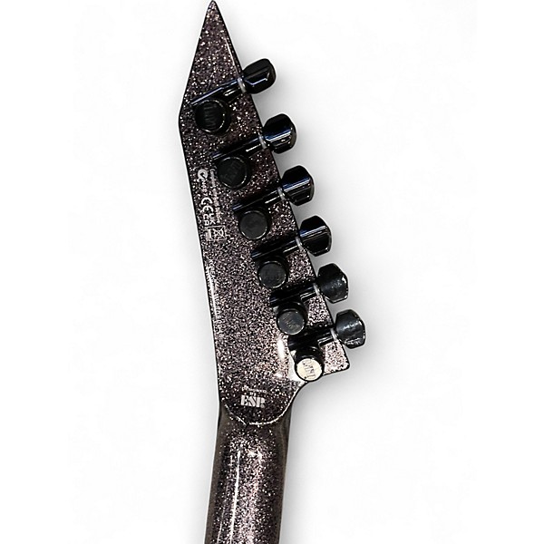 Used ESP LTD KH-V BLACK SPARKLE Solid Body Electric Guitar