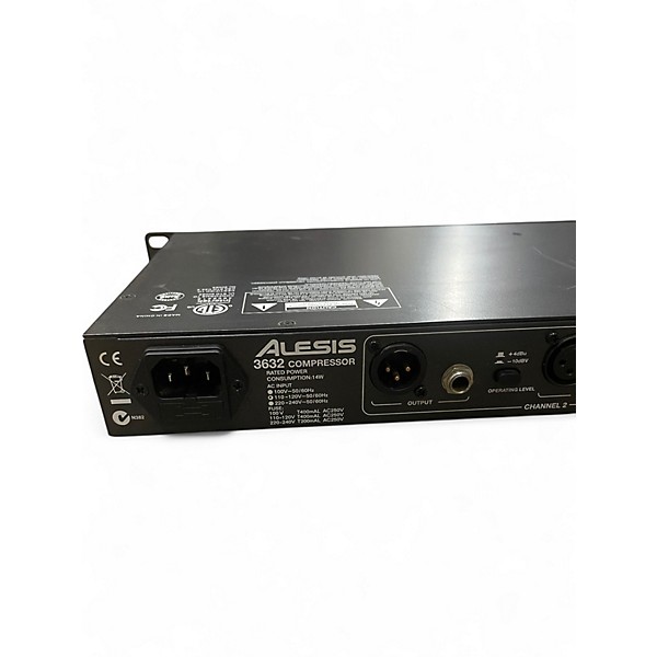 Used Alesis 3632 Dual Channel Compressor