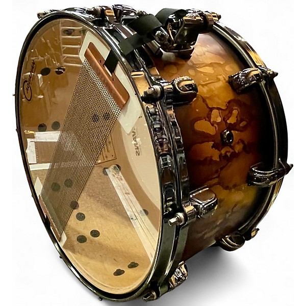Used TAMA 14X8 Starclassic Snare Maple Molten Brown Burst Drum