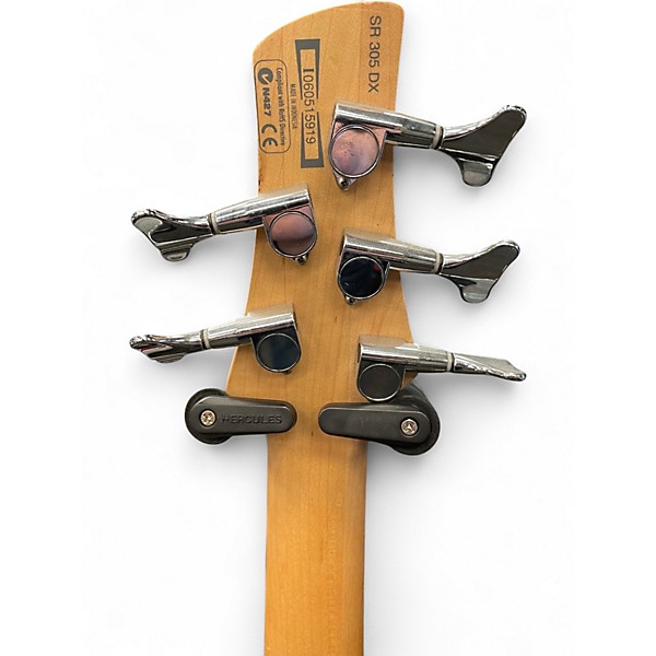 Used Ibanez SR305 5 String Black Electric Bass Guitar