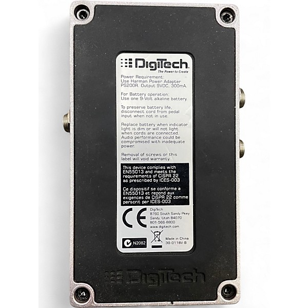 Used DigiTech Grunge Distortion Effect Pedal
