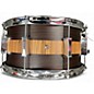 Used Pork Pie 14in ROSEWOOD ZEBRA MAPLE Natural Drum