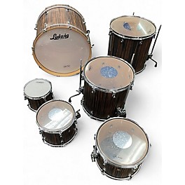 Used Ludwig 6 Piece 105 Natural Drum Kit
