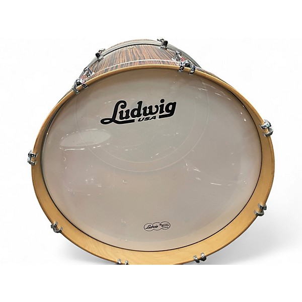 Used Ludwig 6 Piece 105  Natural Drum Kit