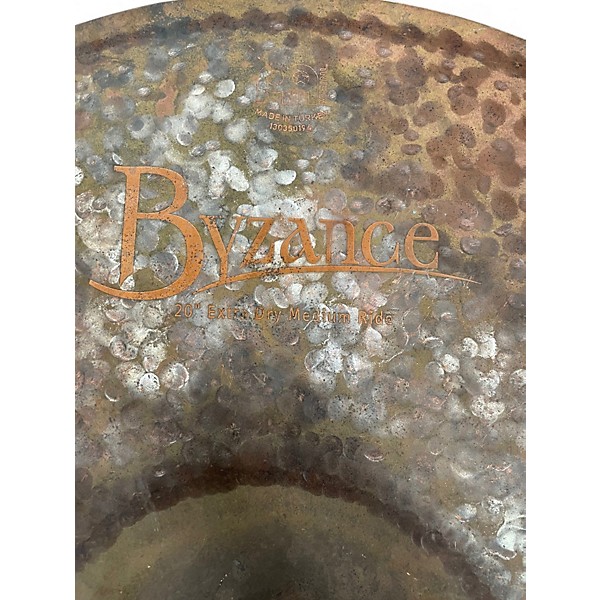 Used MEINL 20in Byzance Extra Dry Medium Ride Cymbal
