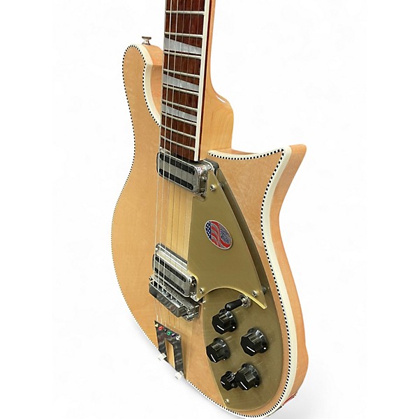 Used Rickenbacker 660 MAPLEGLO Natural Solid Body Electric Guitar