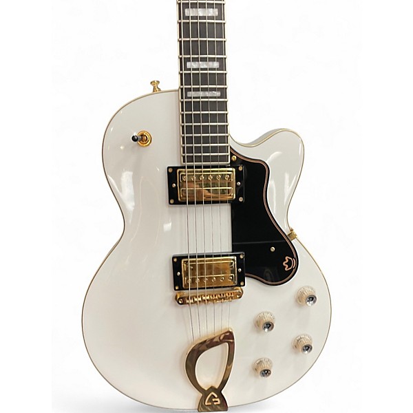 Used Guild ARISTOCRAT WHITE Solid Body Electric Guitar
