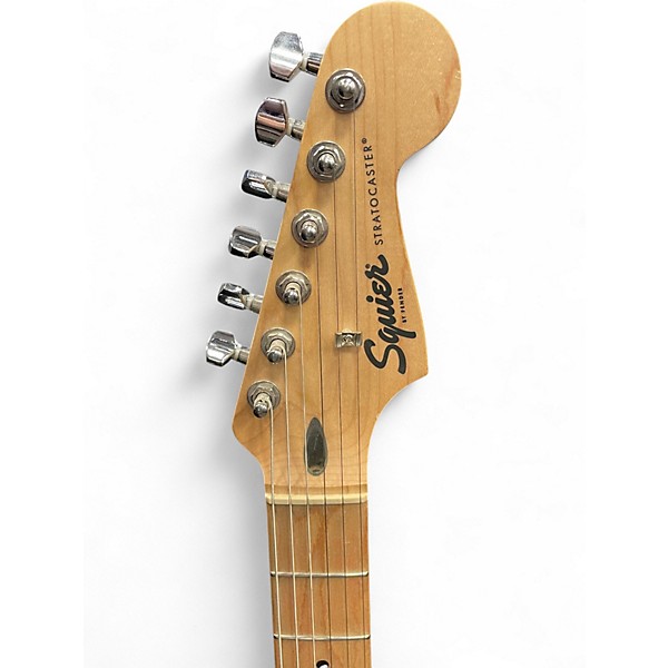 Used Squier Standard Stratocaster 2 Color Sunburst Solid Body Electric Guitar