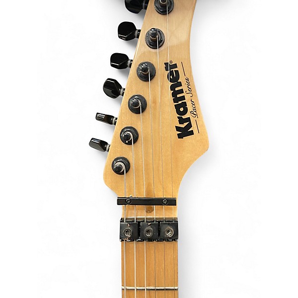 Used Kramer Pacer Vintage Reissue TIGER STRIPE Solid Body Electric Guitar