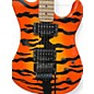 Used Kramer Pacer Vintage Reissue TIGER STRIPE Solid Body Electric Guitar