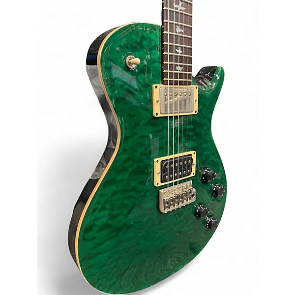 Used 2007 PRS MARK TREMONTI 10 TOP TRANS EMERALD GREEN Solid Body Electric Guitar