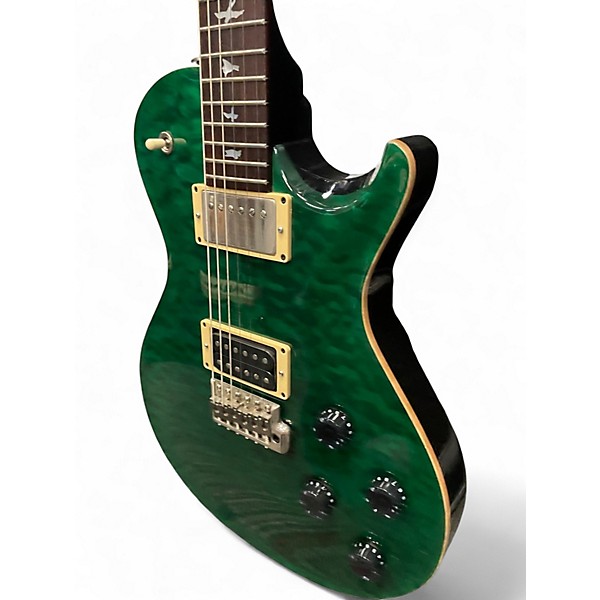 Used 2007 PRS MARK TREMONTI 10 TOP TRANS EMERALD GREEN Solid Body Electric Guitar