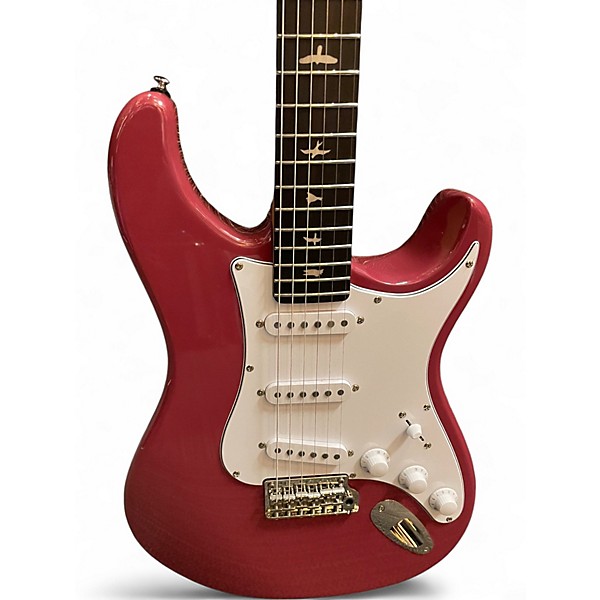 Used PRS SE Silver Sky DRAGONFRUIT Solid Body Electric Guitar