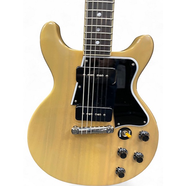 Used Epiphone Inspired by Gibson Les Paul Double Cut Natural Solid Body Electric Guitar