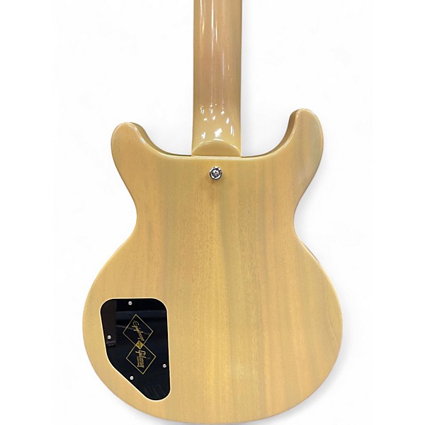 Used Epiphone Inspired by Gibson Les Paul Double Cut Natural Solid Body Electric Guitar