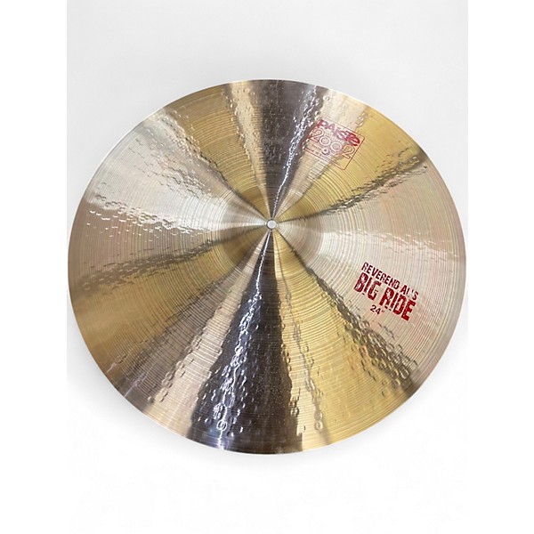Used Paiste 24in Big Ride Cymbal