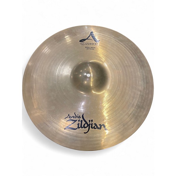 Used Zildjian 20in A Custom Ping Ride Cymbal