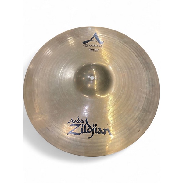 Used Zildjian 20in A Custom Ping Ride Cymbal