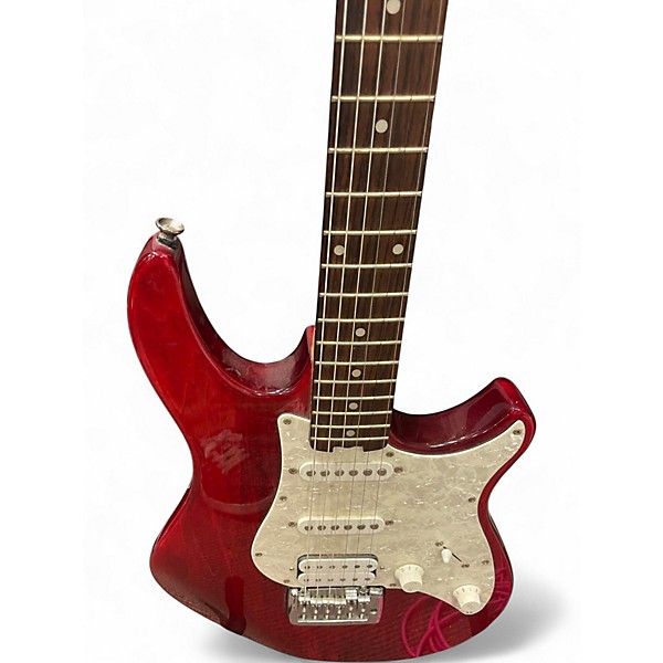 Used Peavey Predator Plus Red Solid Body Electric Guitar