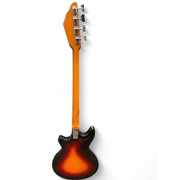 Vintage 1960s Framus strato BASS 2 Color Sunburst Electric Bass Guitar