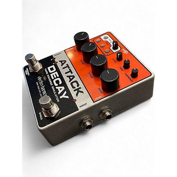 Used Electro-Harmonix Attack Decay Reverse Tape Simulator Effect Pedal