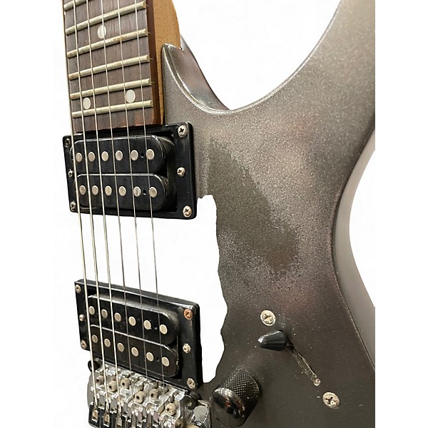 Used Ibanez RG320 Gunmetal Gray Solid Body Electric Guitar