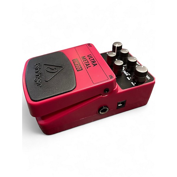 Used Behringer UM300 Ultra Metal Distortion Effect Pedal