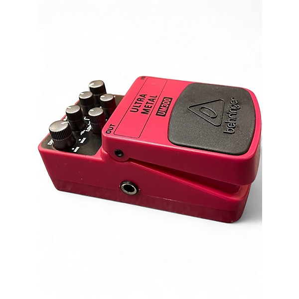Used Behringer UM300 Ultra Metal Distortion Effect Pedal