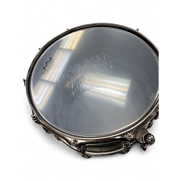 Used TAMA 14in S.L.P. Big Black Steel Snare Black Drum