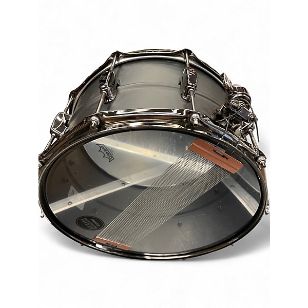 Used TAMA 14in S.L.P. Big Black Steel Snare Black Drum