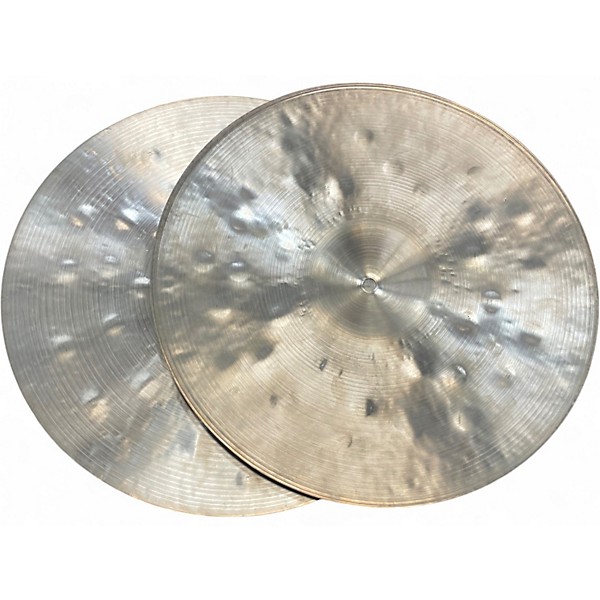 Used MEINL 16in Byzance EX Dry Medium Hi Hat Pair Cymbal