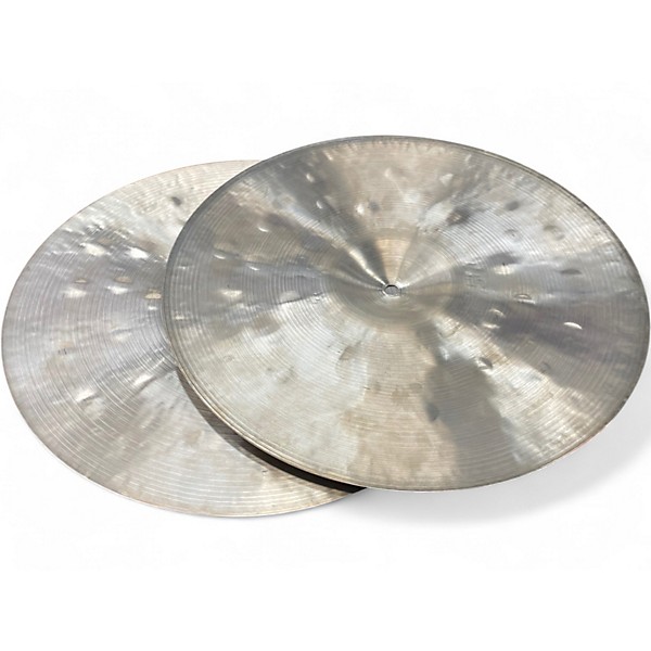 Used MEINL 16in Byzance EX Dry Medium Hi Hat Pair Cymbal