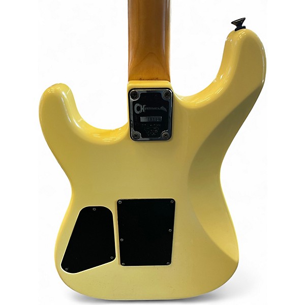 Vintage 1980s Charvel MODEL 2 KAHLER TREMOLO PEARL WHITE Solid Body Electric Guitar