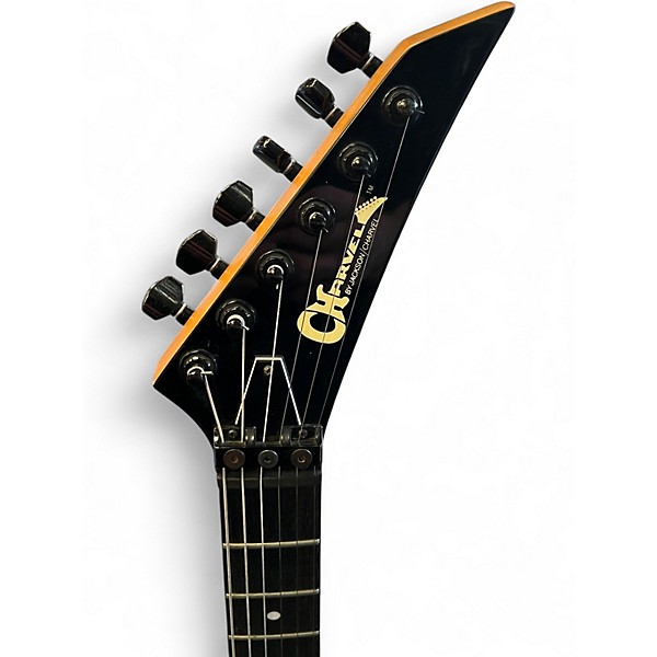 Vintage 1980s Charvel MODEL 2 KAHLER TREMOLO PEARL WHITE Solid Body Electric Guitar